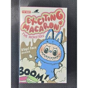 POP MART LABUBU Exciting Macaron The Montsers Labubu *New Unopened*